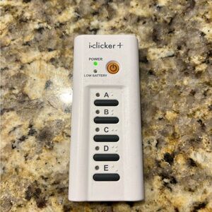 Like New iClicker Plus Remote Control